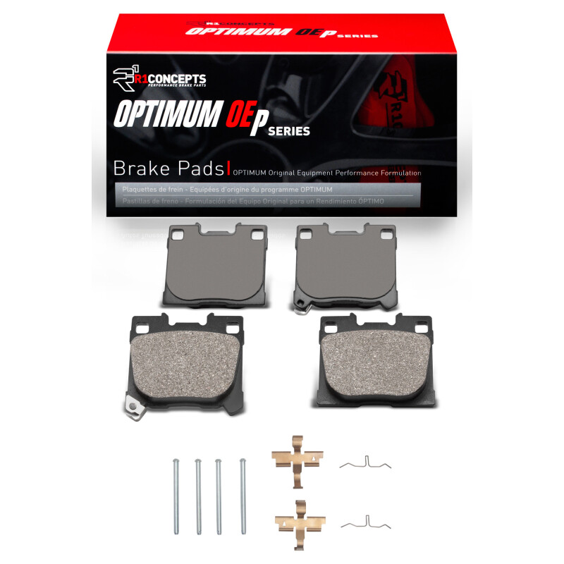 Toyota GR Corolla Brake Pads - Rear - R1 Concepts - Optimum OE - `22-`25
